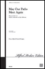 May Our Paths Meet Again SAB choral sheet music cover